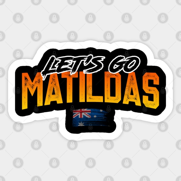 Go Matildas Sticker by RichyTor